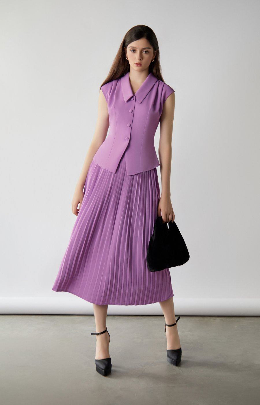 Tailored Cotton Blouse XS–3XL