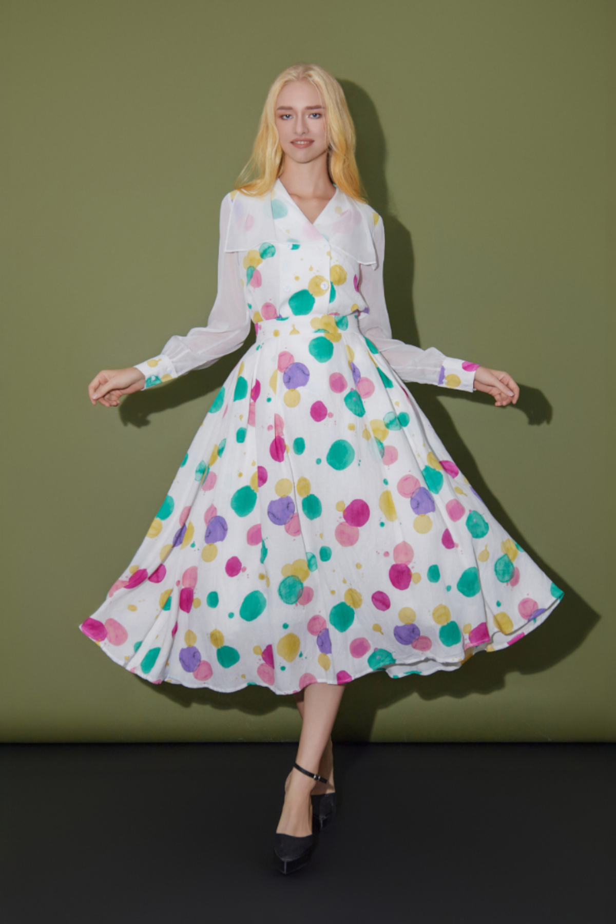 Retro Tailored Skirt