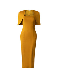 Puff Hollow Dress