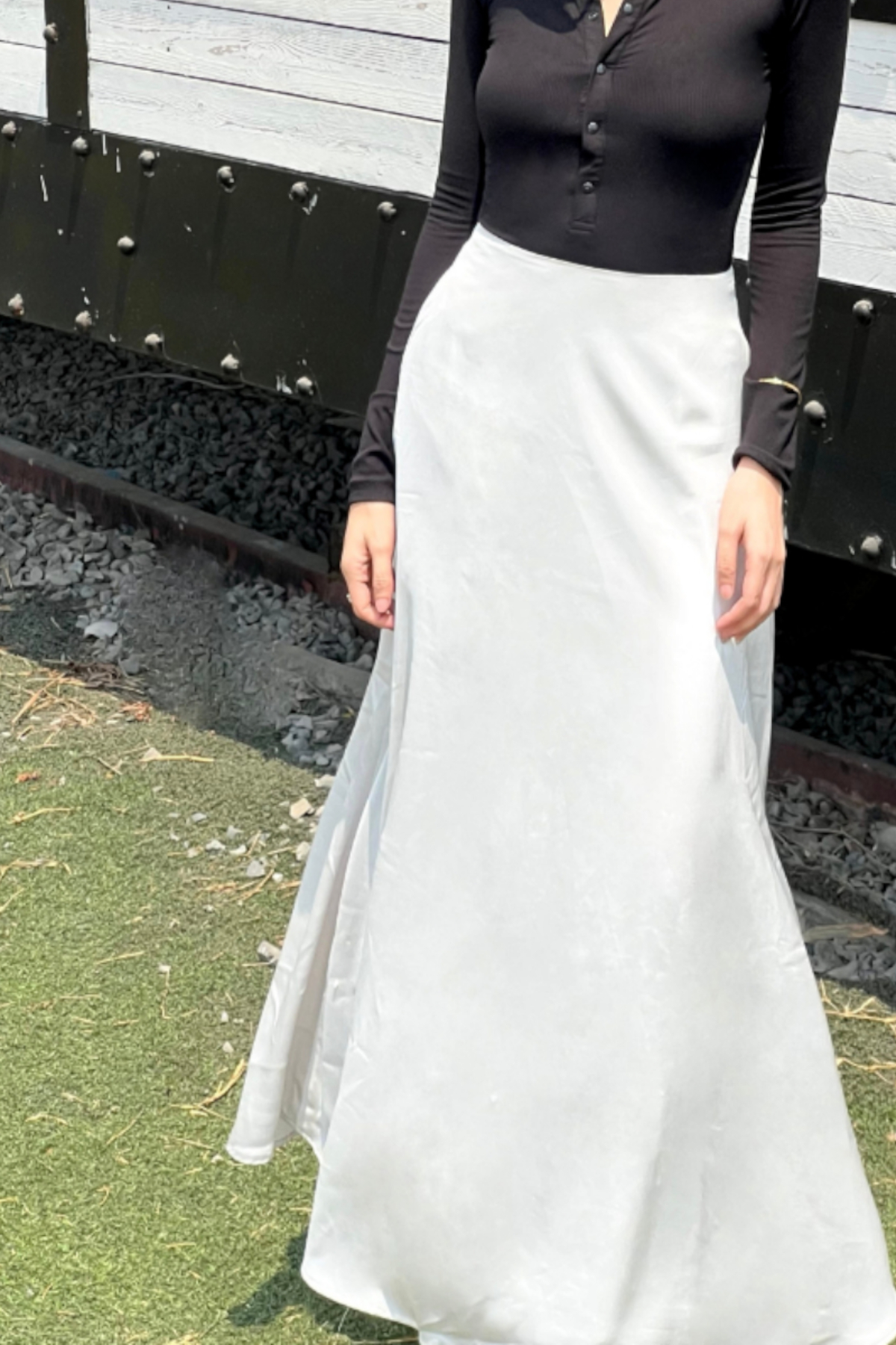 Sheen Maxi Skirt