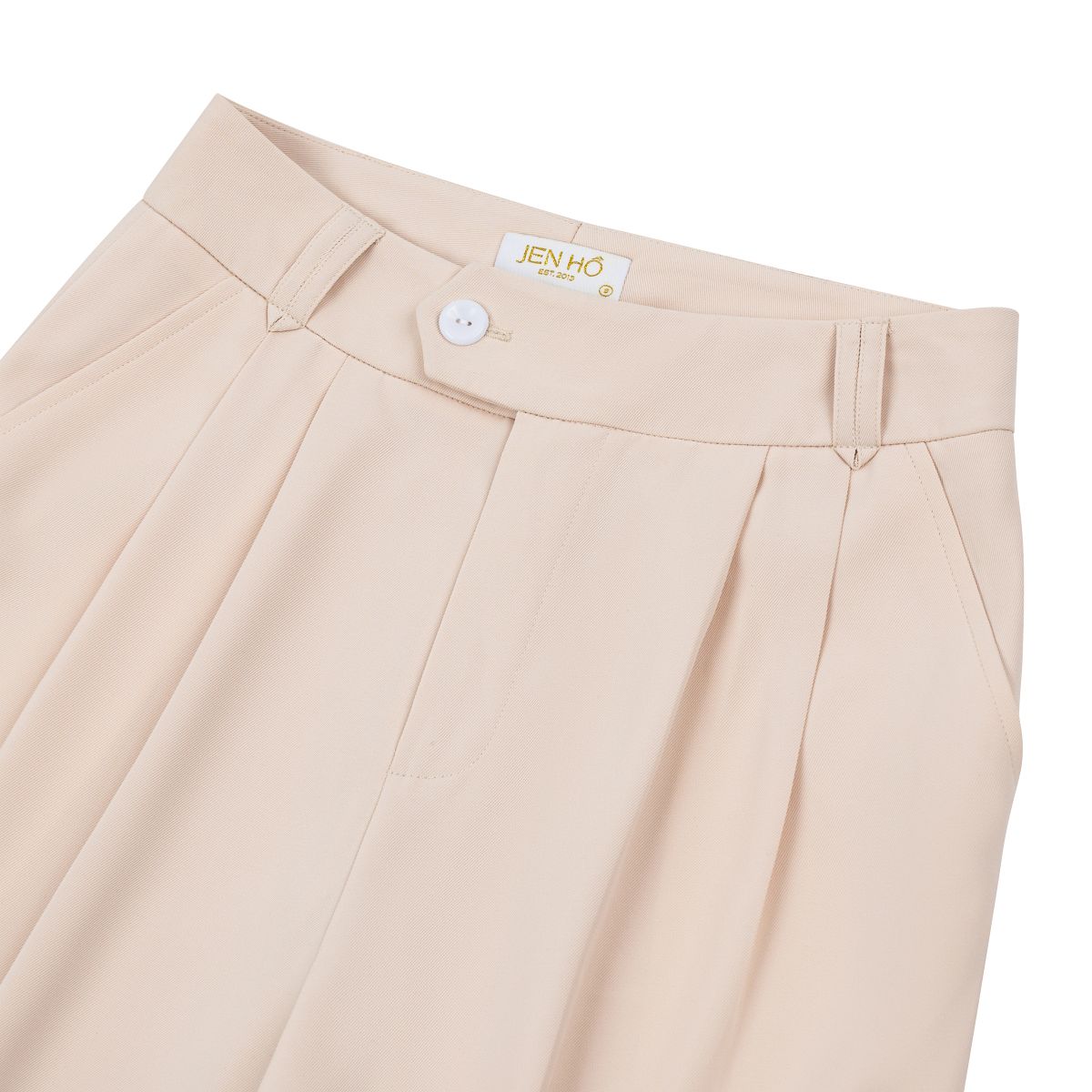 Wide Leg Tailored Trousers
