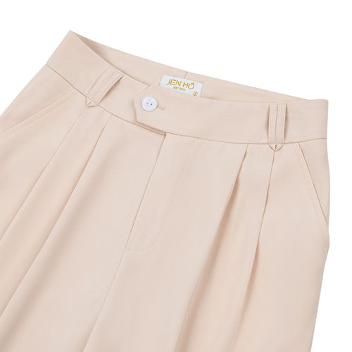 Wide Leg Tailored Trousers