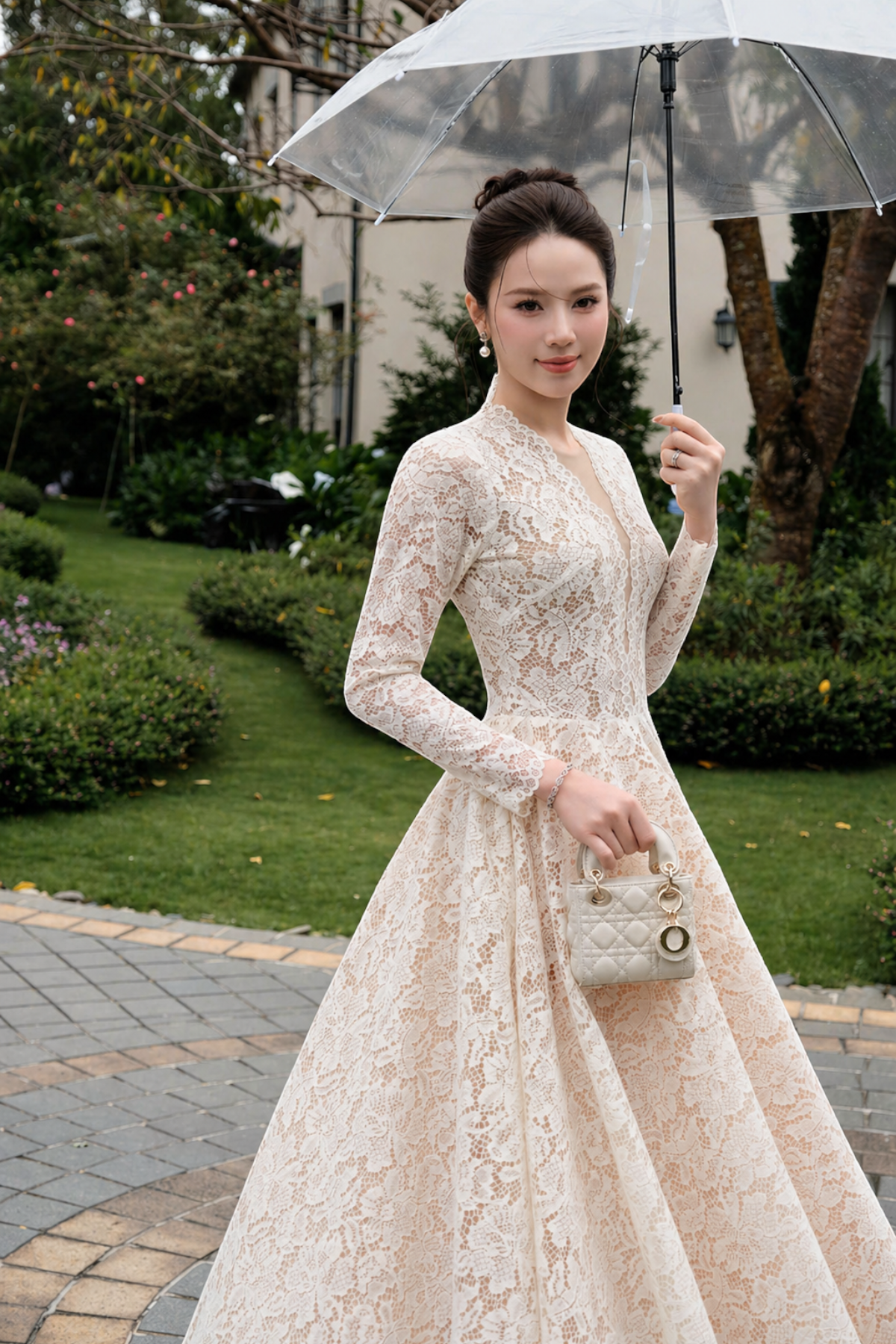 SERAPHINA LACE GOWN