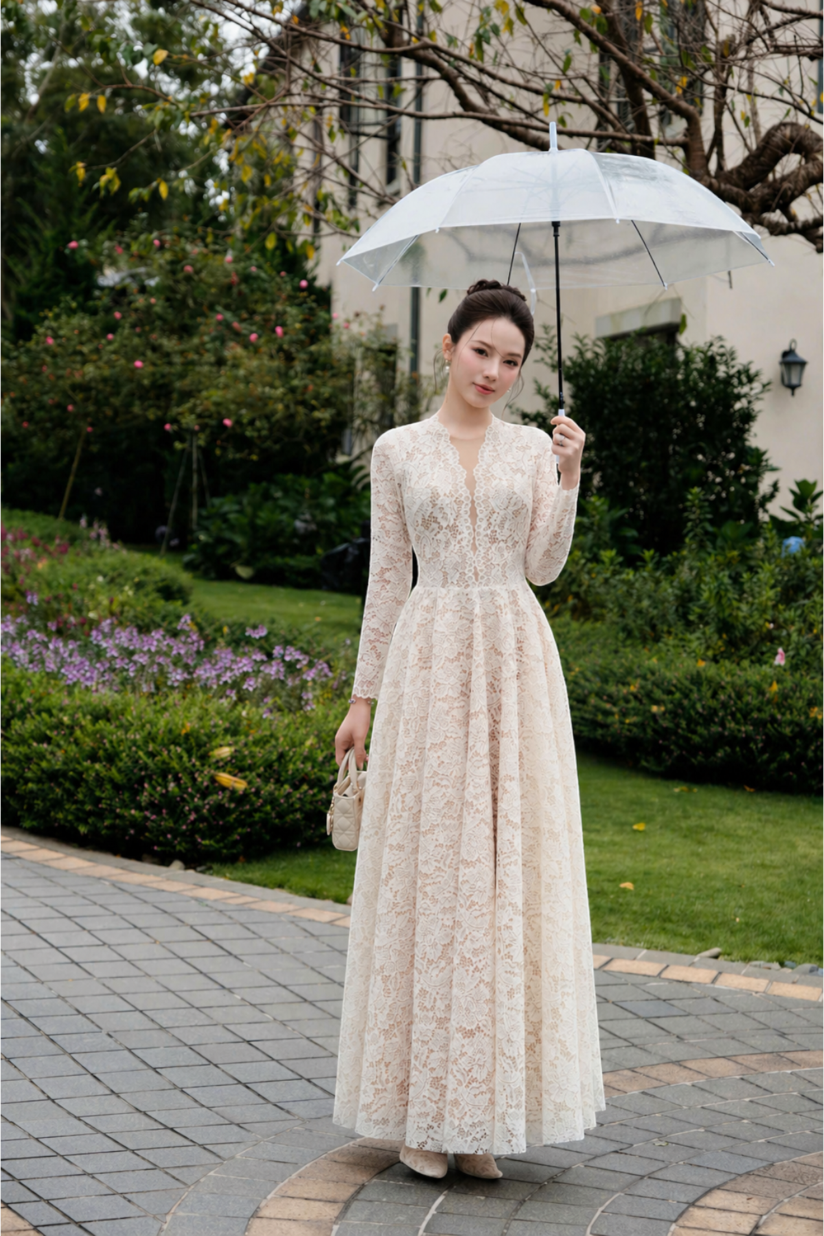 SERAPHINA LACE GOWN