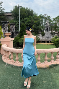Satin Silk Maxi Dress