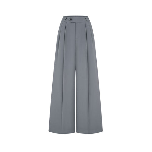Wide Leg Tailored Trousers