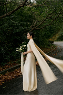 VELORA CAPE GOWN