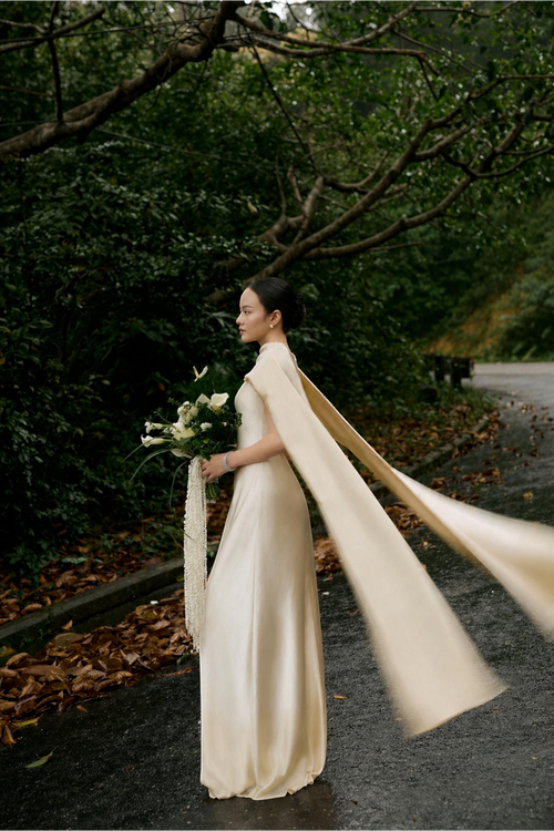 VELORA CAPE GOWN