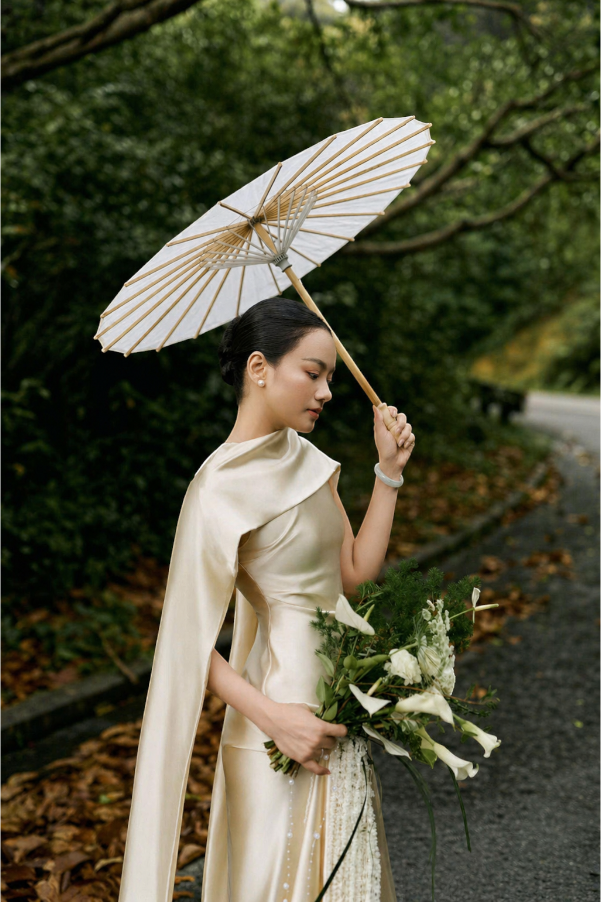 VELORA CAPE GOWN