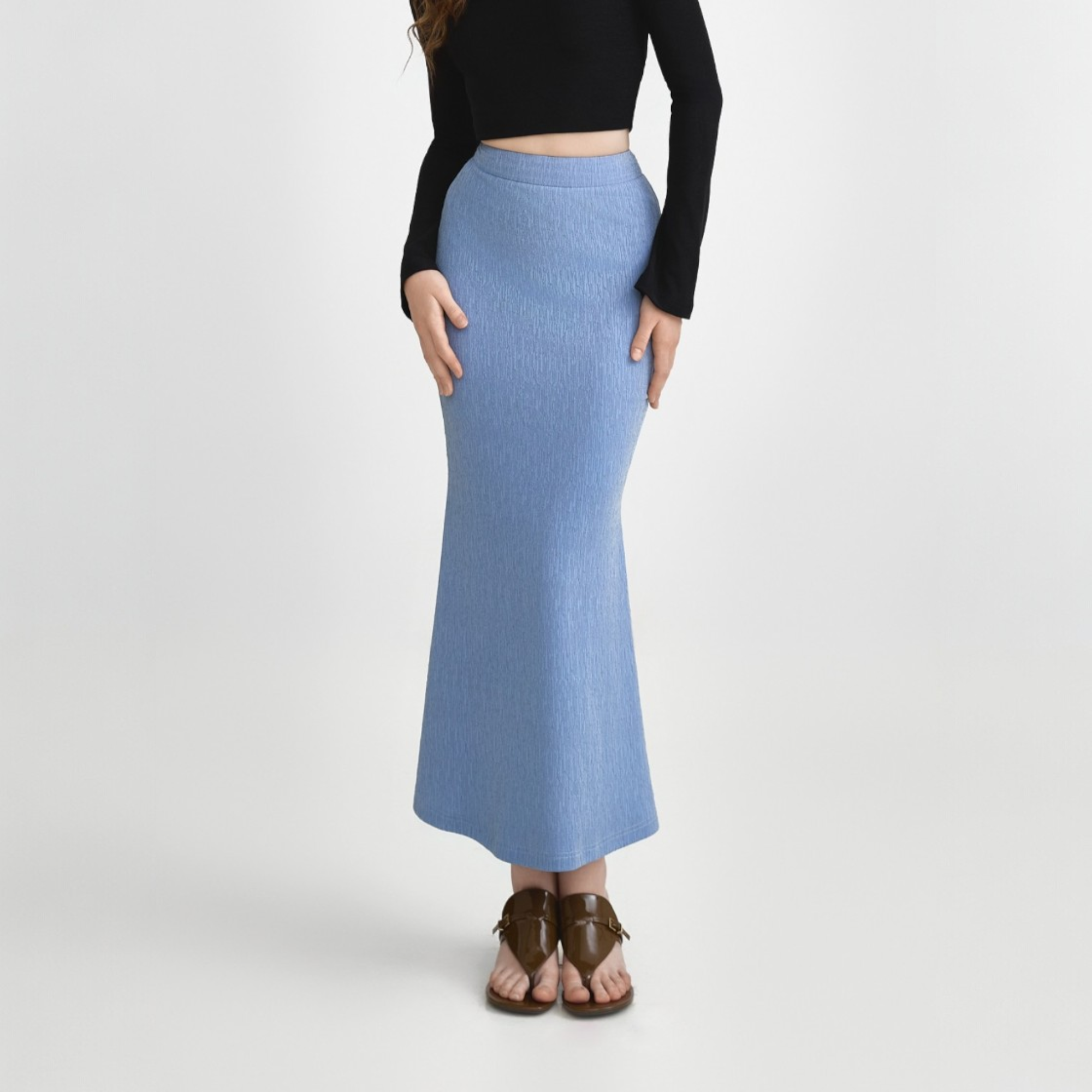 Glitter Fishtail Skirt