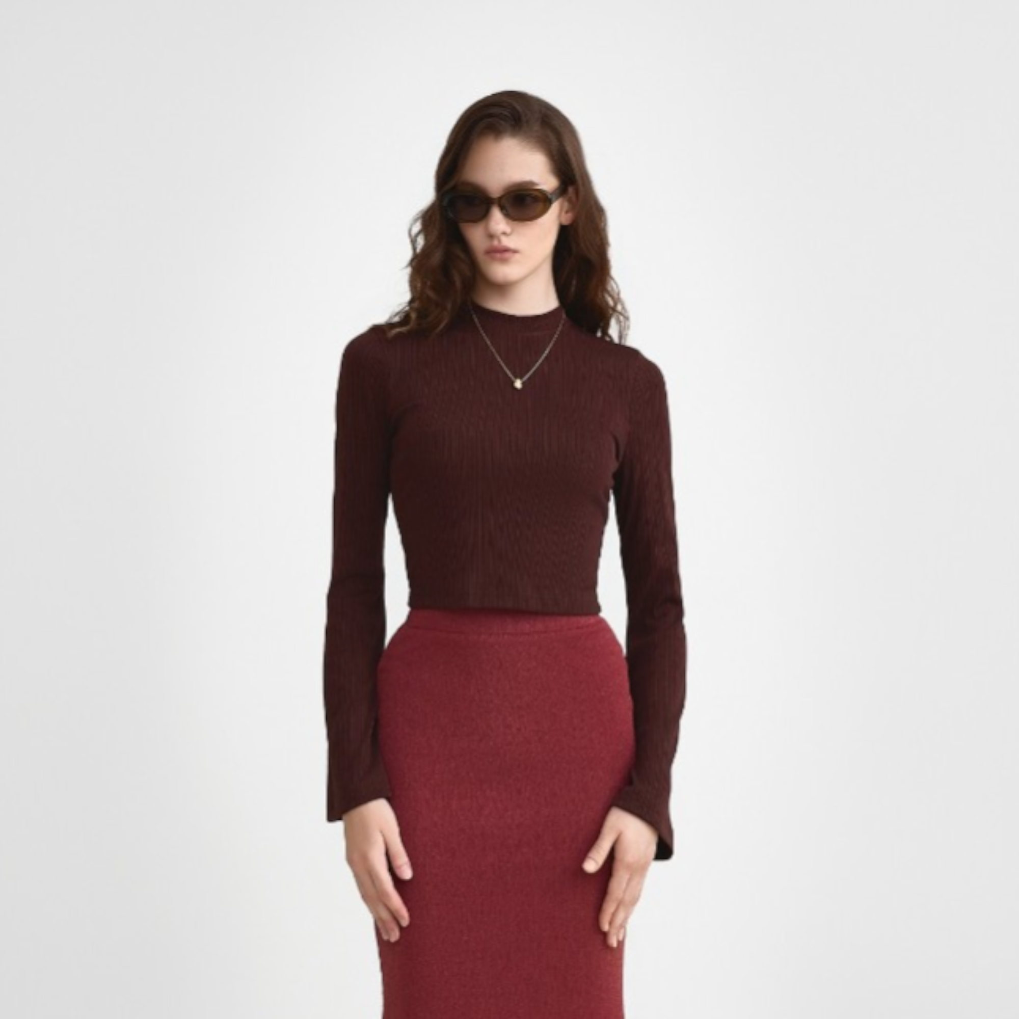 Burgundy Brown / S