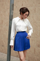 Pointed Collar Blouse