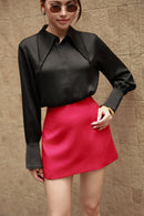Pointed Collar Blouse