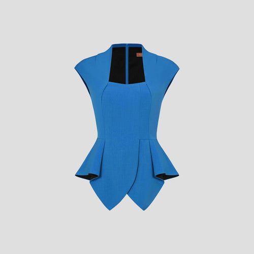 Elise Peplum Vest