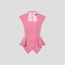 Elise Peplum Vest
