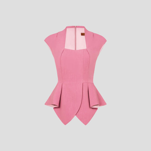 Elise Peplum Vest