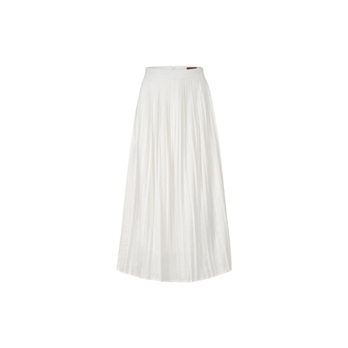 Pleated Midi Skirt