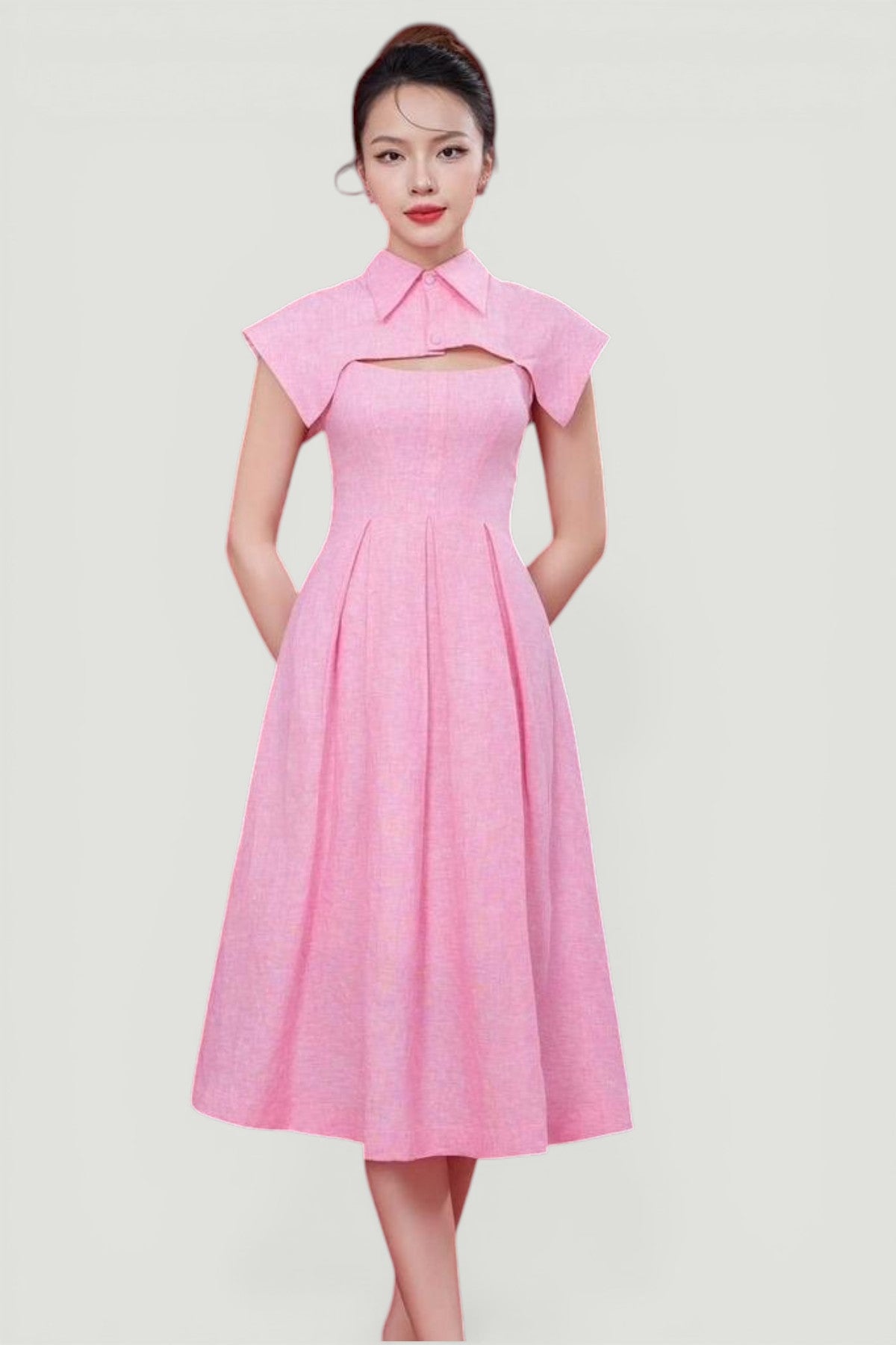 flare dress with collar Shirt Midi 5XL Kova Dresser Rattan Wood price: afterpay25offmarch machine wash Color:Black Watch Tartan Plaid