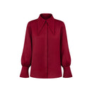 Pointed Collar Blouse