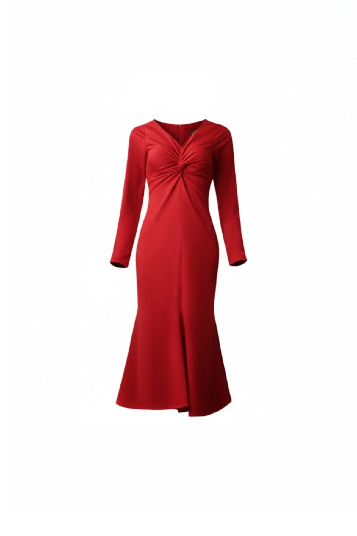 Twisted Long Sleeve Bodycon Dress | Elegant Office & Event Wear S3XL | JEN HO Twisted Long Sleeve Bodycon Dress | Elegant Office & Event Wear S3XL | JEN HO