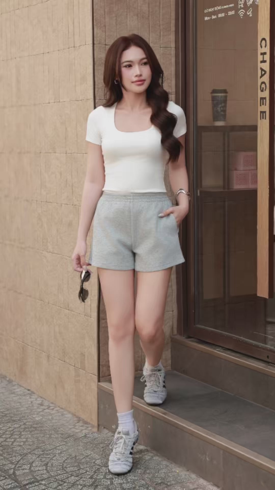 Sporty Cotton Shorts