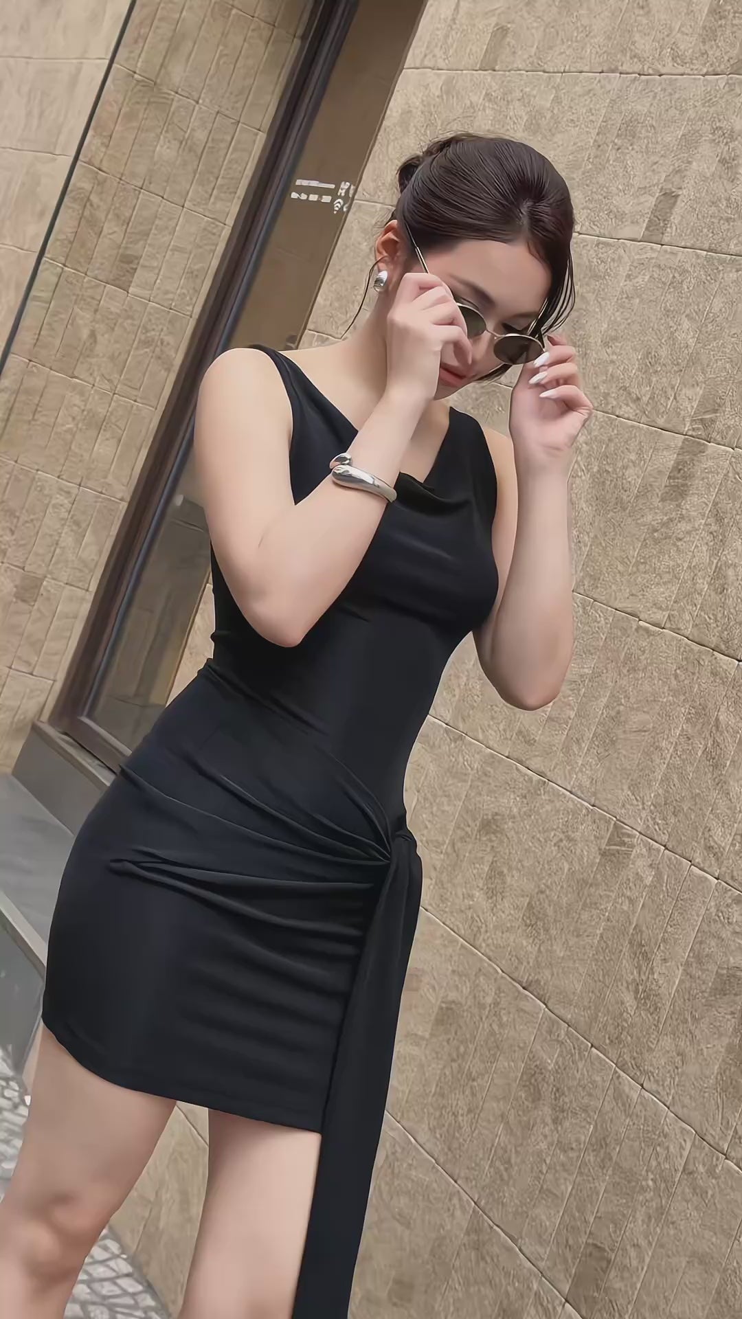 Ana Glitter Dress