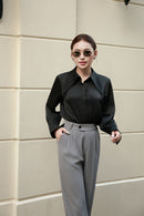 Pointed Collar Blouse